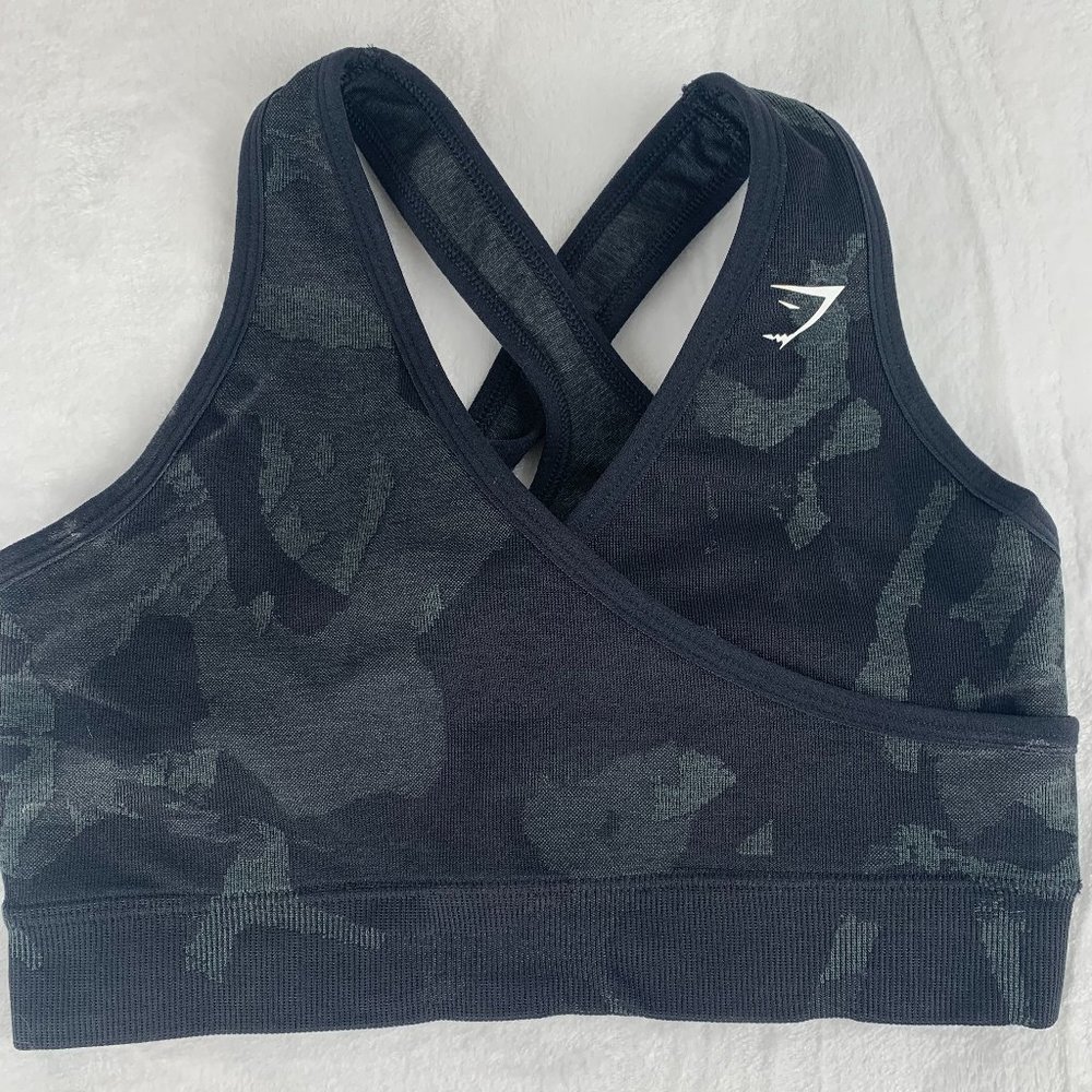 Gymshark Adapt Camo Sports Bra (padded) EXCELLENT CONDITION! SMALL Like New